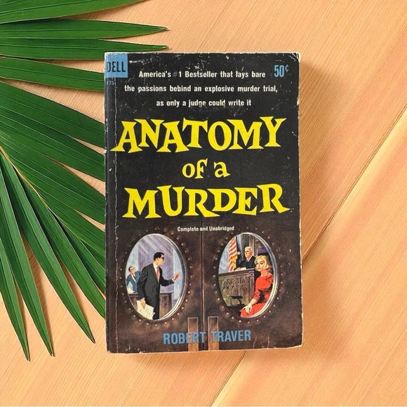 VINTAGE 1959 Paperback – Anatomy of a Murder by Robert Traver - Picture 1 of 8
